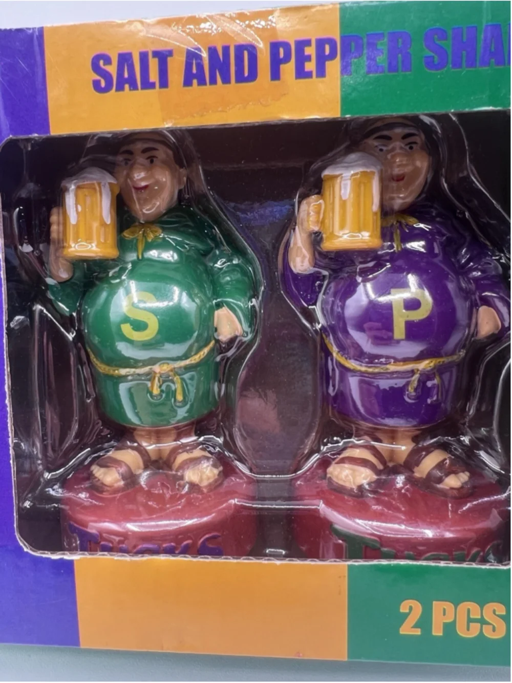Krewe Of Tucks Salt And Pepper Shakers 2025 Collectable Mardi Gras